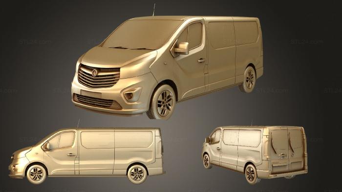 Vehicles (Vauxhall Vivaro Window Van L2H1 2015, CARS_3851) 3D models for cnc