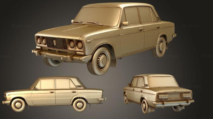 Vehicles (VAZ Zhiguli (2106) 1976, CARS_3866) 3D models for cnc