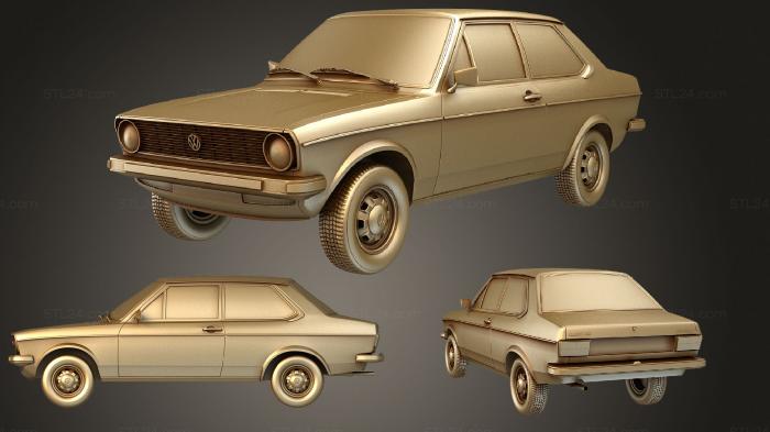 Vehicles (Volkswagen Derby (Mk1) 1977, CARS_3897) 3D models for cnc