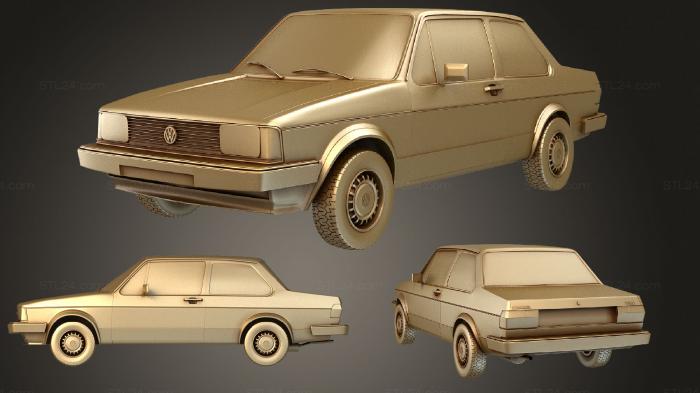 Vehicles (Volkswagen Jetta (Mk1) (Typ 16) 2door 1979, CARS_3909) 3D models for cnc