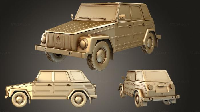 Vehicles (Volkswagen Type 181 1973, CARS_3946) 3D models for cnc