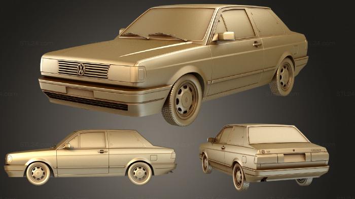 Vehicles (Volkswagen Voyage (Mk1f) (G1) 2door 1992, CARS_3947) 3D models for cnc