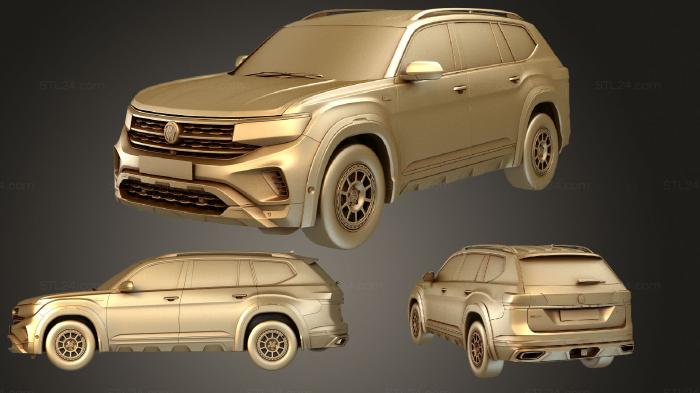 Vehicles (Volkswagen Atlas Basecamp 2021, CARS_3951) 3D models for cnc
