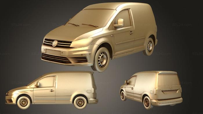 Vehicles (Volkswagen Caddy Panel Van L1 2017, CARS_3960) 3D models for cnc
