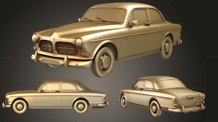 Автомобили и транспорт (Volvo Amazon coupe 1961, CARS_4003) 3D модель для ЧПУ станка