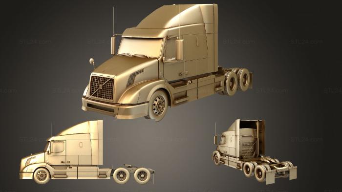 Vehicles (Volvo VAH (631) Tractor Truck 2012, CARS_4009) 3D models for cnc