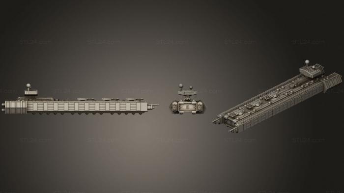 Автомобили и транспорт (Линкор (Миллиард Солнц), CARS_4137) 3D модель для ЧПУ станка