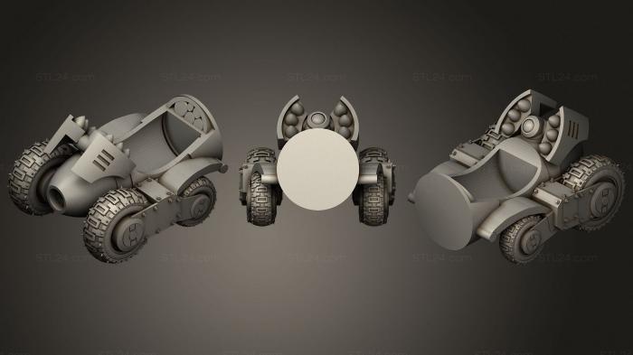 Vehicles (Jet Buggy B driverless, CARS_4197) 3D models for cnc