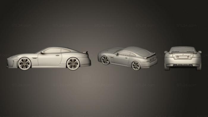 Автомобили и транспорт (Спортивный Автомобиль, CARS_4232) 3D модель для ЧПУ станка