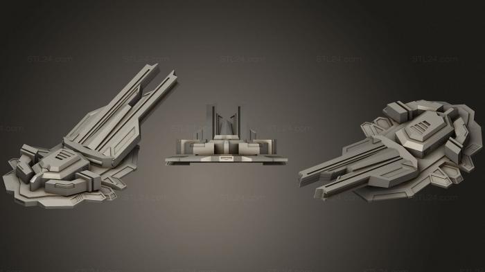 Vehicles (Starcraft 2 Siege, CARS_4236) 3D models for cnc