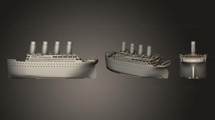 Vehicles (Titanic Bathtub, CARS_4248) 3D models for cnc