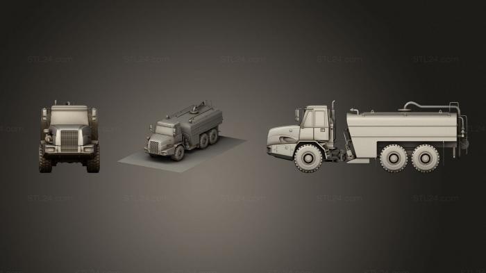 Vehicles (Water Wagon, CARS_4262) 3D models for cnc