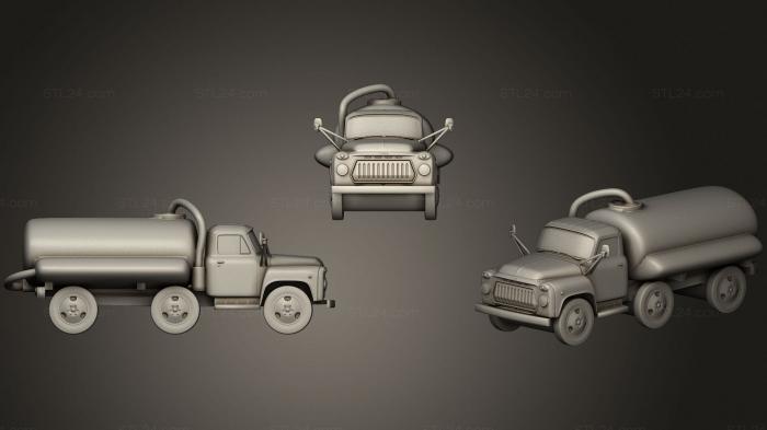 Автомобили и транспорт ( автомобиль марки ГАЗ 28, CARS_4265) 3D модель для ЧПУ станка