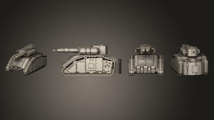 Vehicles (Assault Tank, CARS_4292) 3D models for cnc