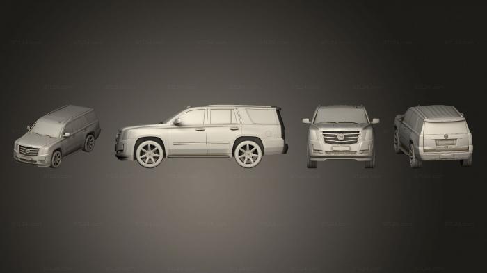 Vehicles (Cadillac Escalade ESV Platinum 2015, CARS_4312) 3D models for cnc