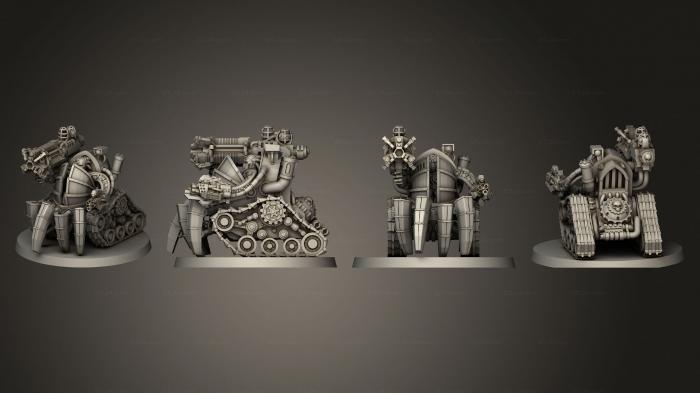 Vehicles (Dark Techno Enslaved Heavy Gunners, CARS_4358) 3D models for cnc