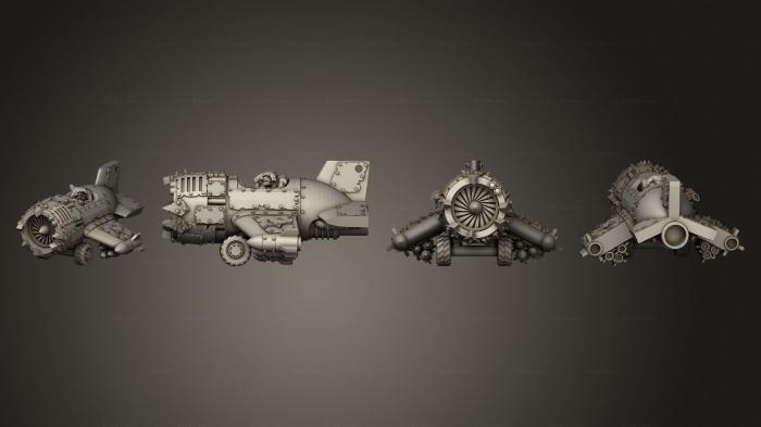 Vehicles (Goblin Jets A Cockpit 1 002, CARS_4404) 3D models for cnc