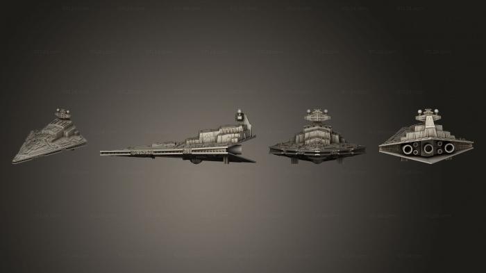 Vehicles (Kenner s 1979 Star Destroyer, CARS_4445) 3D models for cnc