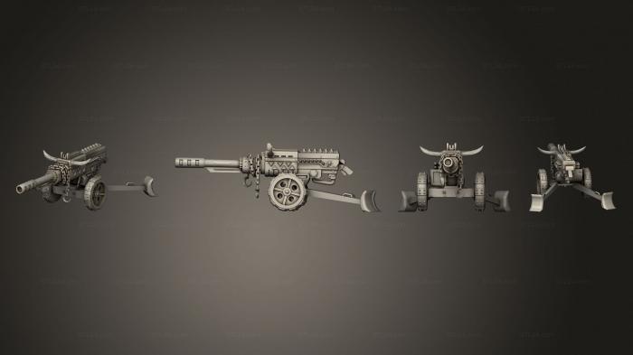 Vehicles (Light weapon teams 4 Gun shield 002, CARS_4456) 3D models for cnc