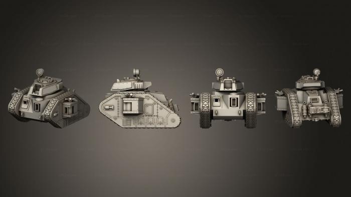 Автомобили и транспорт (Основной боевой танк, CARS_4463) 3D модель для ЧПУ станка