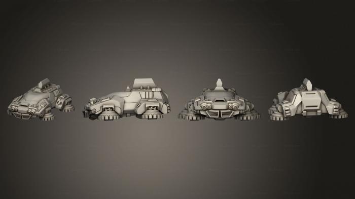 Vehicles (Miniatures 2 AV Taxi, CARS_4484) 3D models for cnc