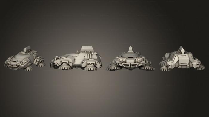 Vehicles (Miniatures AV Taxi, CARS_4485) 3D models for cnc