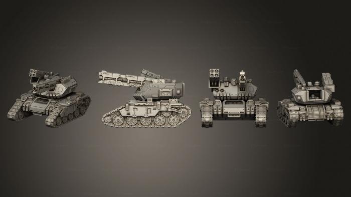 Vehicles (Nebula Exo Tank Body, CARS_4489) 3D models for cnc