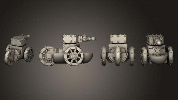 Vehicles (Pirate Mini Tanks A 003, CARS_4548) 3D models for cnc