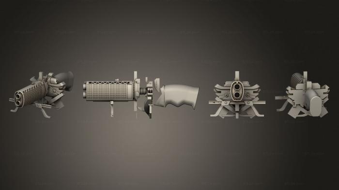 Vehicles (Pistola Blade Runner 2049, CARS_4549) 3D models for cnc