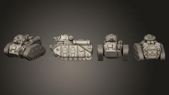 Vehicles (Small Vehicles Flame tank 1, CARS_4590) 3D models for cnc