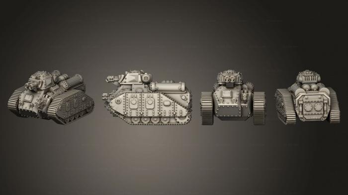 Vehicles (Small Vehicles Flame tank 3, CARS_4592) 3D models for cnc