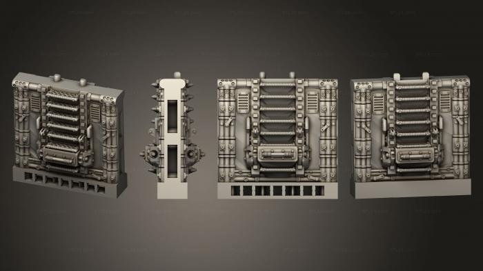 Автомобили и транспорт (Космический корабль 05, CARS_4599) 3D модель для ЧПУ станка