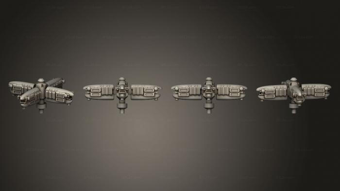 Vehicles (spaceship Polinesia station, CARS_4633) 3D models for cnc