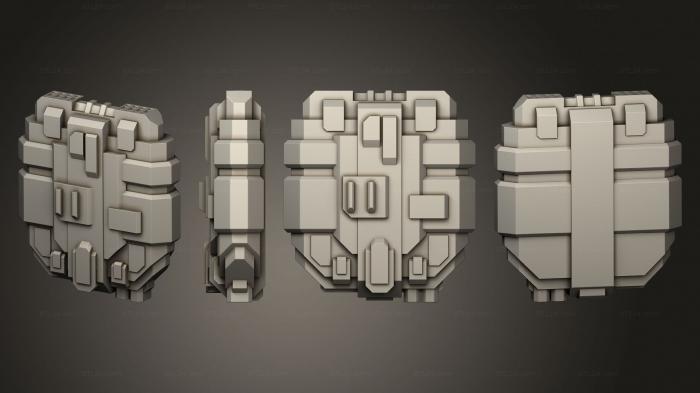 Vehicles (SSA battleship 010, CARS_4642) 3D models for cnc
