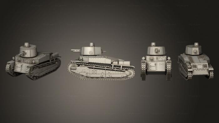 Vehicles (TANK I Go Early, CARS_4701) 3D models for cnc