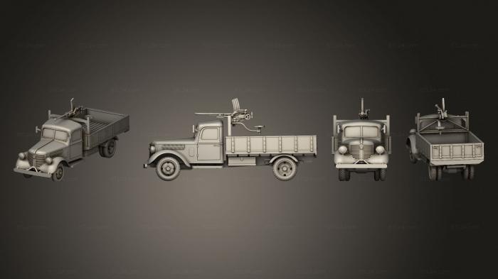 Vehicles (TANK Nissan 180, CARS_4720) 3D models for cnc