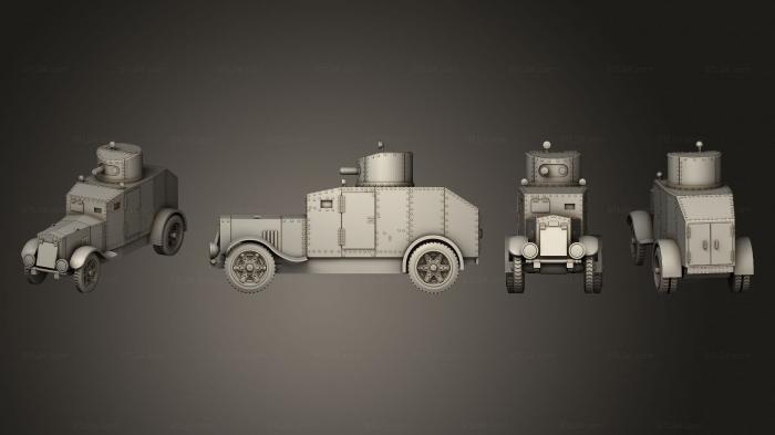 Vehicles (TANK Osaka, CARS_4722) 3D models for cnc