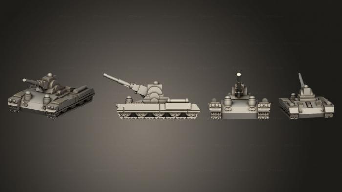 Vehicles (tankhowitzer, CARS_4738) 3D models for cnc