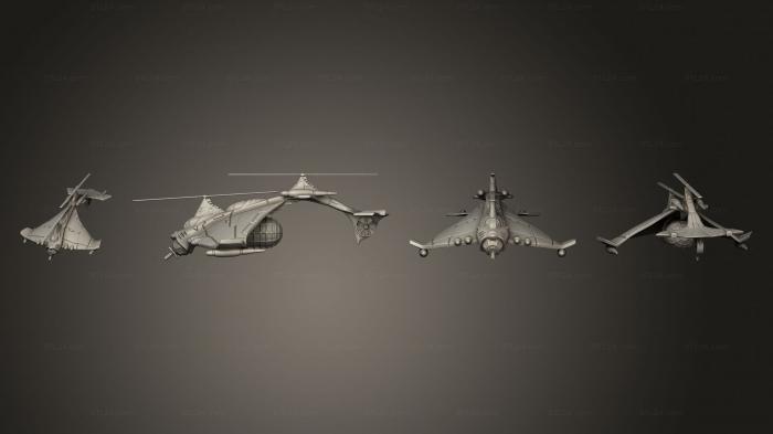 Vehicles (Viridian Falcon Transport, CARS_4764) 3D models for cnc