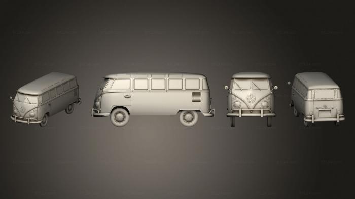 Vehicles (Volkswagen Transporter, CARS_4767) 3D models for cnc