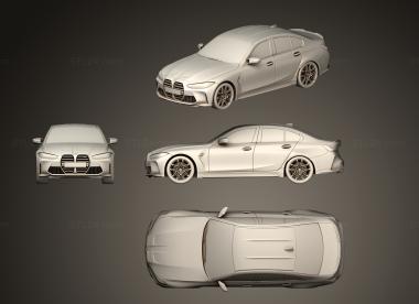 Vehicles (bmw m3, CARS_4785) 3D models for cnc