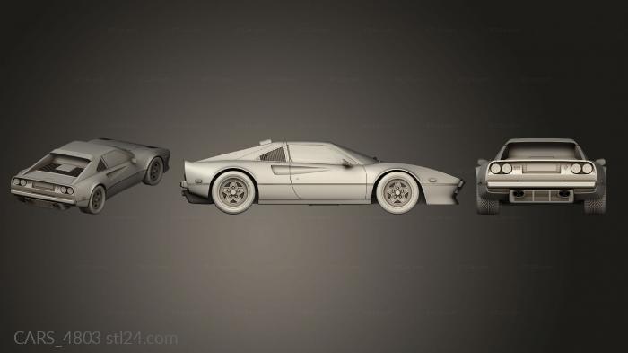 Автомобили и транспорт (CARS_4803) 3D модель для ЧПУ станка