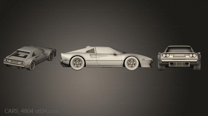 Автомобили и транспорт (CARS_4804) 3D модель для ЧПУ станка