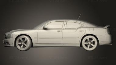 Vehicles (2006 Dodge Charger SRT8, CARS_4806) 3D models for cnc