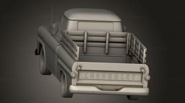 Vehicles (apache, CARS_4808) 3D models for cnc