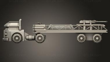 Vehicles (or Semi Trailer Tank, CARS_4811) 3D models for cnc