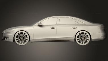 Vehicles (Audi A8 Subdivided, CARS_4813) 3D models for cnc