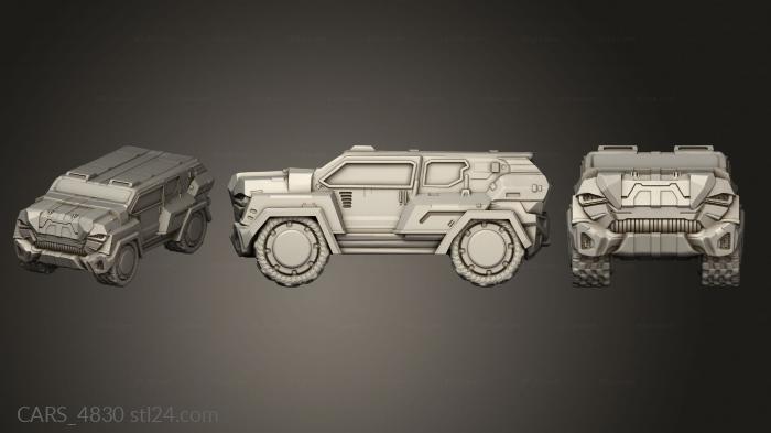 Vehicles (CARS_4830) 3D models for cnc