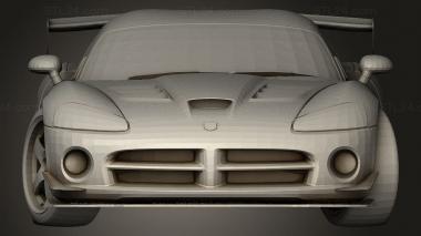 Vehicles (DODGE VIPER SRT WHITE, CARS_4852) 3D models for cnc