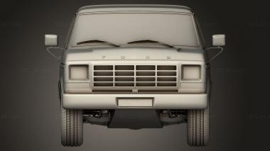 Автомобили и транспорт (Ford Bronco Mk2 универсал 1978, CARS_4857) 3D модель для ЧПУ станка